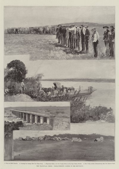 The Transvaal Crisis, Characteristic Scenes in the Republics by Henry Charles Seppings Wright
